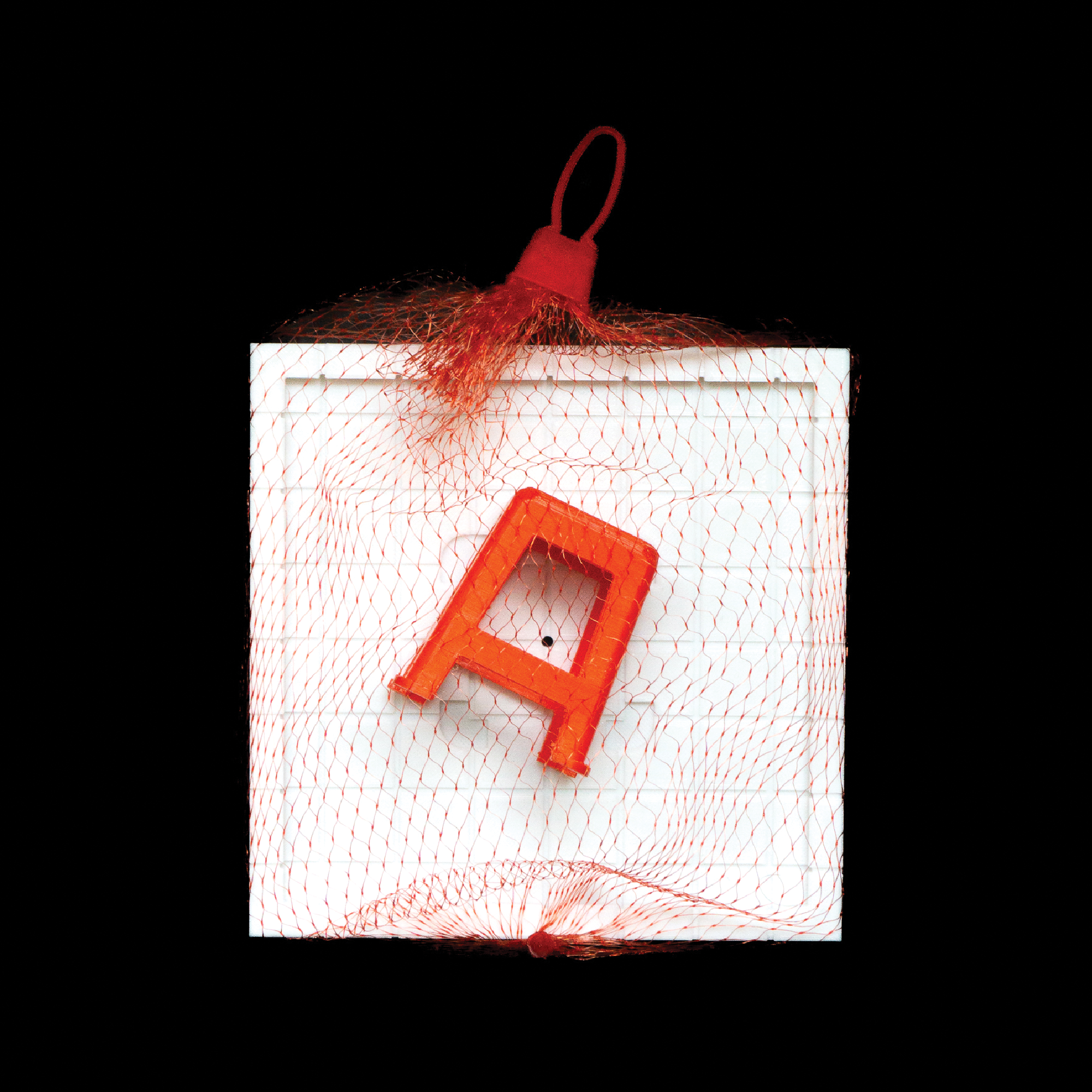 Red Stool Incense Holder