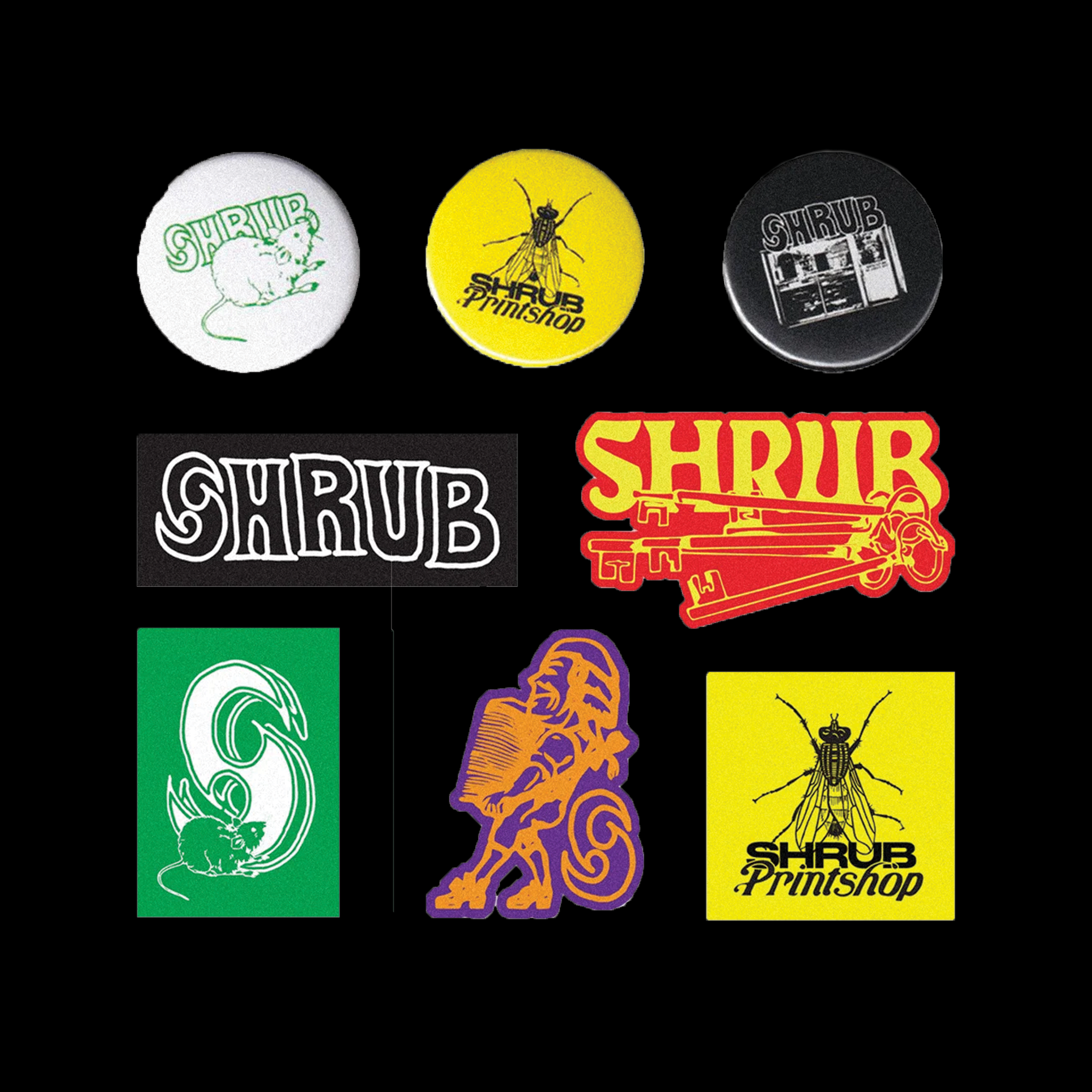 Shrub Sticker Pack