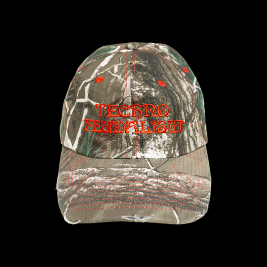 TECHNO FEUDALISM REALTREE CAMO CAP