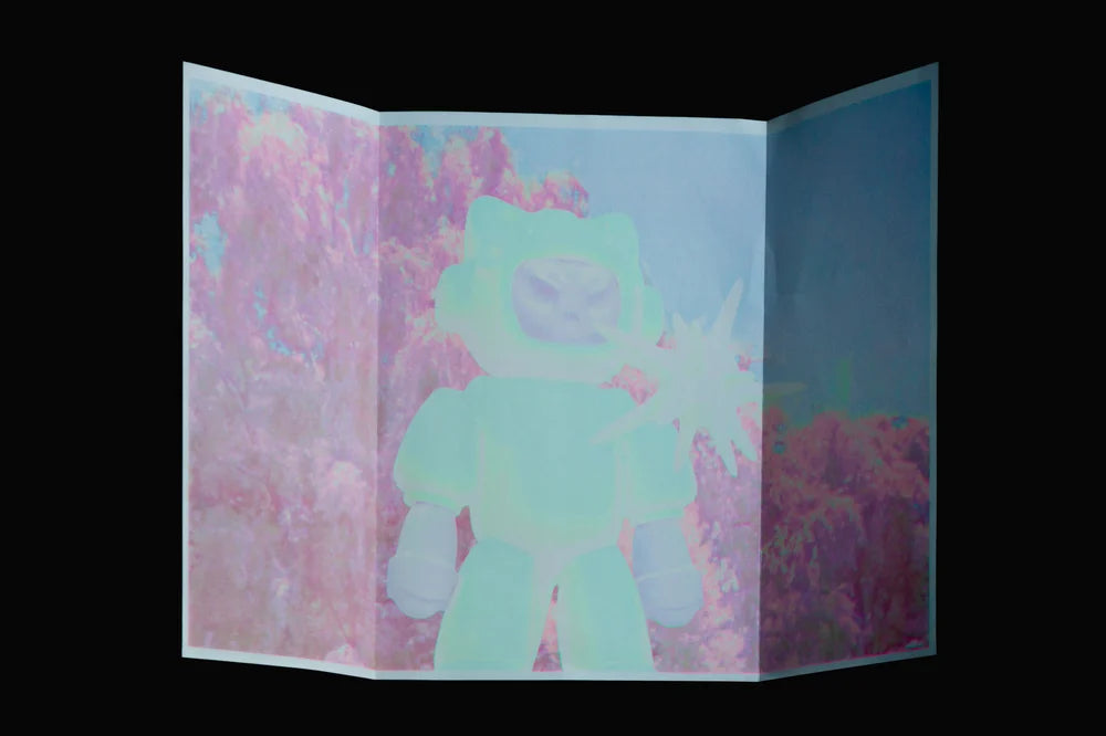 Jurassic Park Folded Poster Zine
