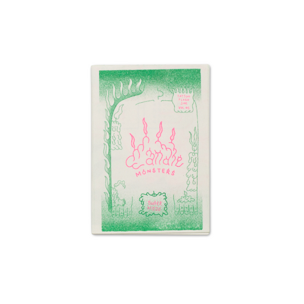 Zinemate: Tattoo Flash Zine vol.1: Candle Monsters