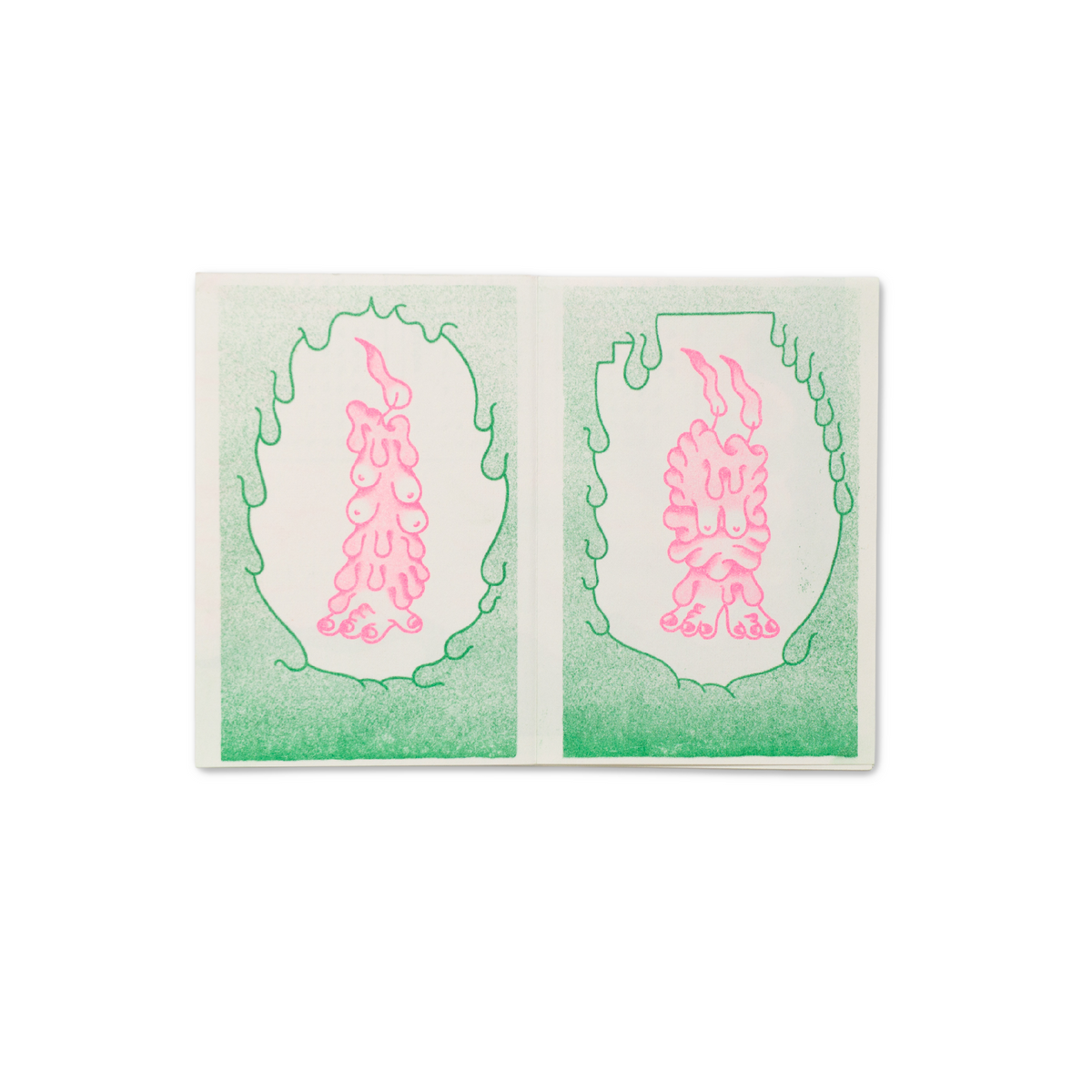 Zinemate: Tattoo Flash Zine vol.1: Candle Monsters