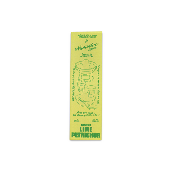 Lime and Petrichor Incense Sticks